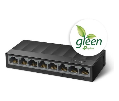 Switch Tp-link Ls1008g De 8 Puertos Rj45 Ethernet 16 Gbps