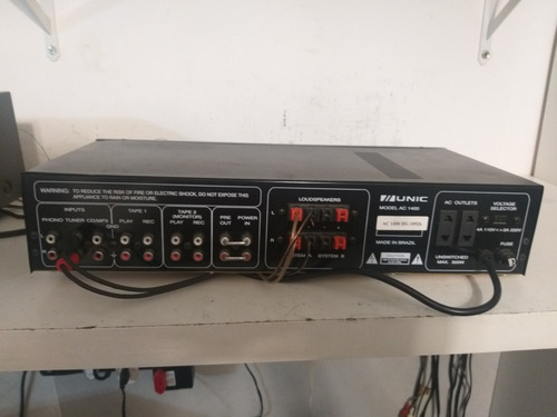 Amplificador Unic Ac 1400 Excelente Ñ Cygnus, Gradiente,sony