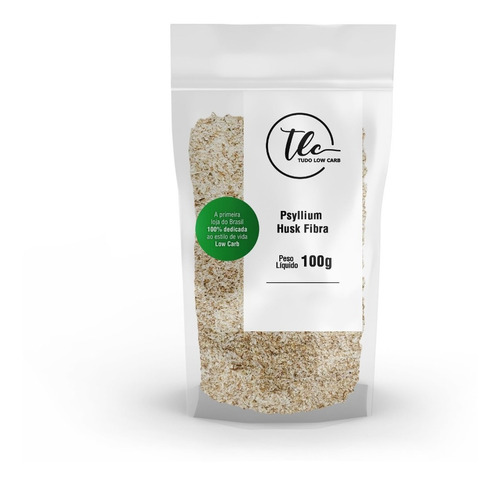 Fibra Alimentar Natural Solúvel Psyllium Psillium Puro 100g