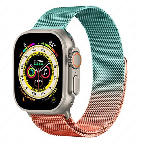 Correa Magnética Para Apple Watch Series 8 7 6 5 3 Se Ultra