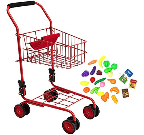 Carrito De Compras Para Niños Y Niños Pequeños - Incluye Ali