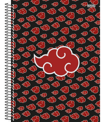 Kit 2 Cuadernos Naruto Shippuden Espiral 80 Hojs São Domingos