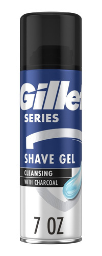 Gel Gillette Series Shave Gel Limpiador Carbon Afeita Suave
