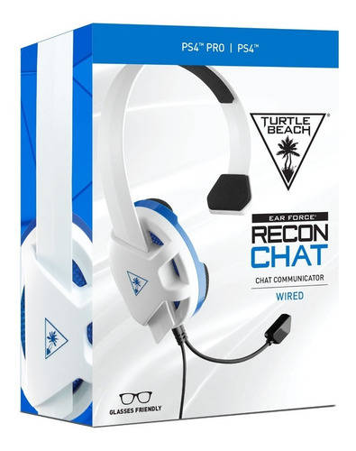 Imagen 7 de 10 de Auricular Gamer Turtle Beach Recon Chat Ps4 / Ps5 / Pc