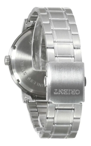 Relógio Orient Prata Analógico Masculino Mbss1381 S2sx