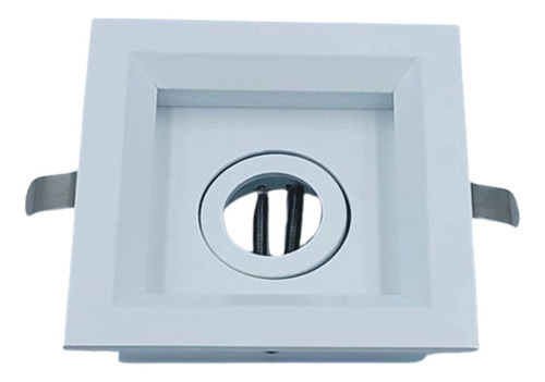 Embutido Alumínio De Embutir 1xmr11 Gu10 Bl1552 Branco Fosco Branco Fosco
