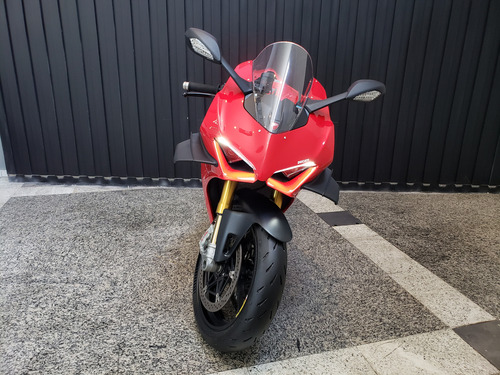 Ducati Panigale V4 S Abs 2021 Vermelha Vermelho