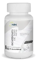 Comprar Bicarbonato De Sodio 1000mg 60capsulas 1g Nin