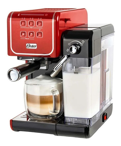 Cafetera Oster Bvstem6801r Primalatte 19 Bares