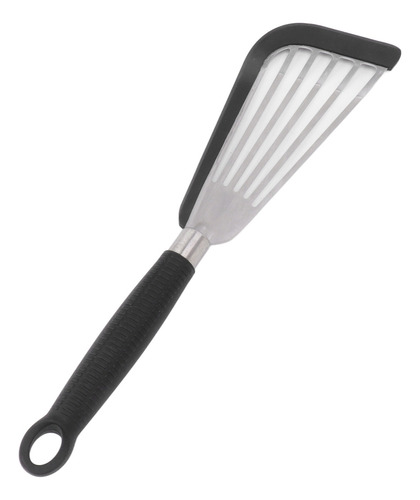 Espátula De Peixe, Silicone, Ranhura Em Aço Inoxidável, Anti