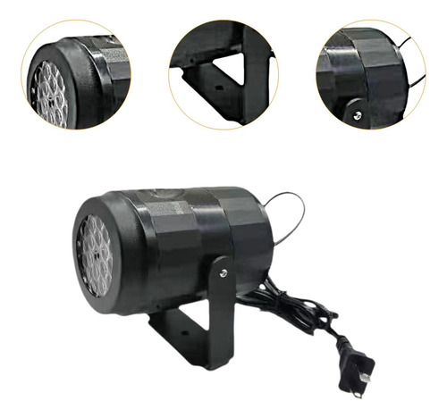 Proyector De Luz Navideña Con Forma De De Colores Para El
