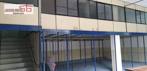 Galpão Para Alugar, 1500 M² Por R$ 14.000,00/mês - Jaraguá - São Paulo/sp - Ga0102