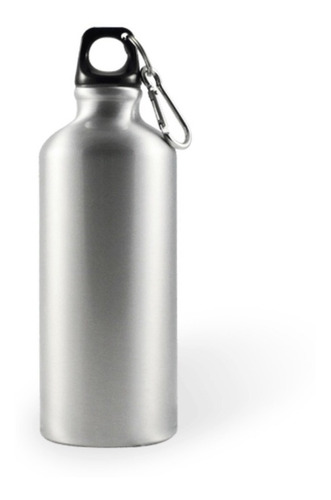 Botella 1 Litro Plata Tlp Deportiva De Aluminio Sublimacion