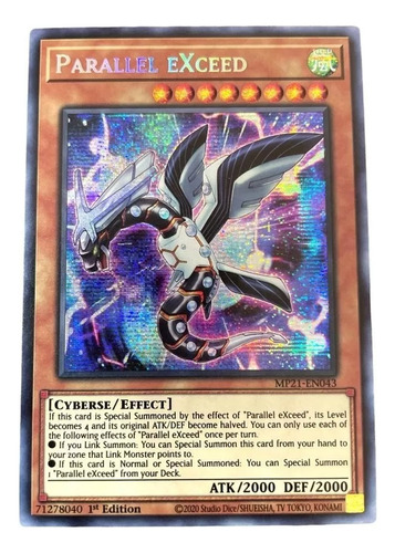Yugioh Parallel Exceed Mp21