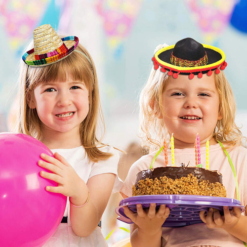 Cinco De Mayo Fiesta Headbands 3 Pack Party