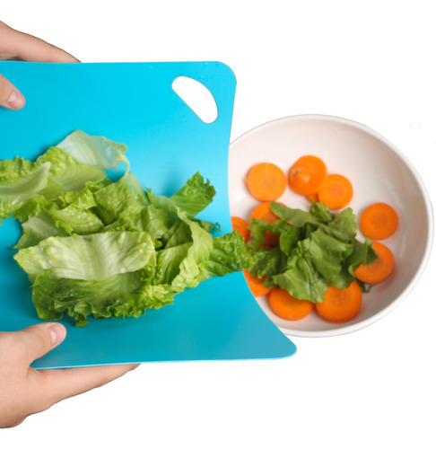 Tabla Cortar Cocina Flexible Codificada 3 Unidades Lavavajil