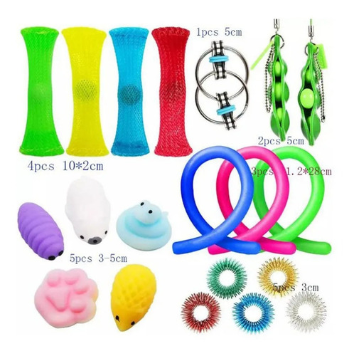 Imagen 4 de 10 de 48 Top Fidget Toy Pack Anti Estrés Set | Fidget Toys