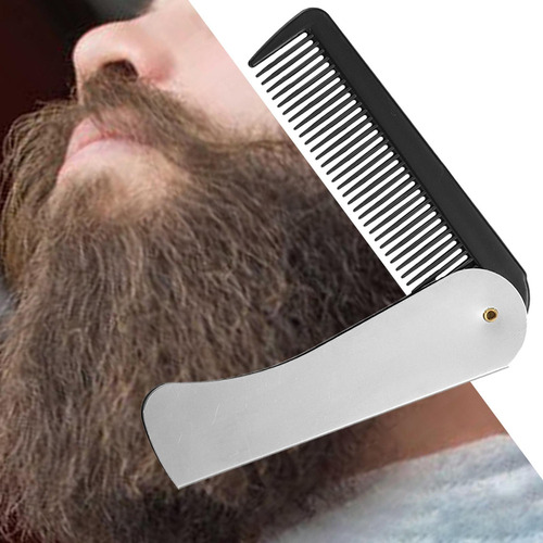 4 Paquetes De 2 A 4 Peines Plegables Para Barba, 4 Peines