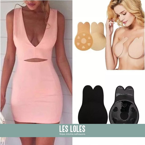 Imagen 5 de 10 de Levanta Busto Invisible Conejito + Cinta Bi Faz Les Loles