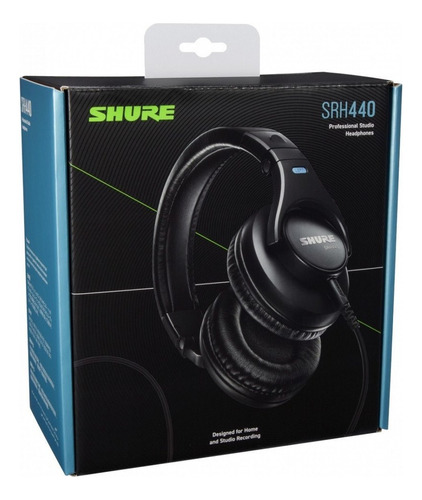 Shure Srh440 Auricular Estudio Profesional,105db,44oh,