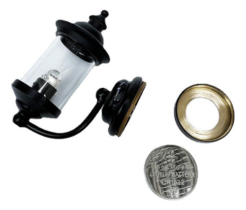 2 Modelo De Luz De Pared En Miniatura Luz Blanca Cálida