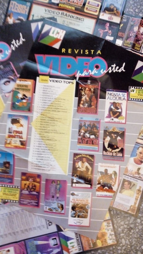 Poster Revista Video Para Usted Vhs Lch