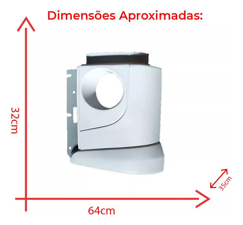 Ponteira Parachoque Ld Le Vw Constellation 13180 15180 24250