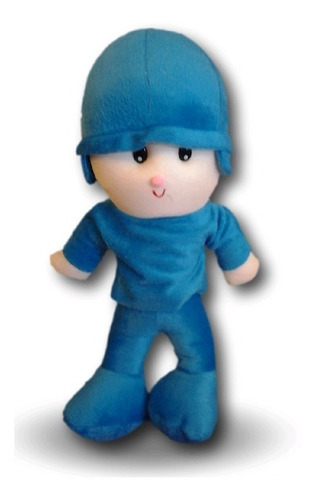 Pocoyo De Peluche Para Eventos 30 Cms (con Patitas)
