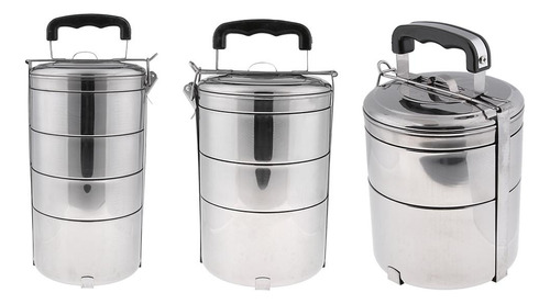 Contenedor Térmico Para Almuerzo 2 Niveles