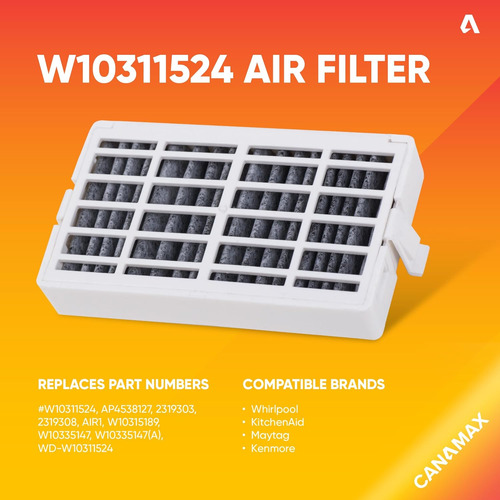 Filtro De Aire Para Refrigeradores Compatible Con Whirlpool