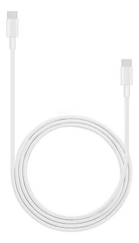 Cable usb Huawei Usb-C A Usb-C blanco con entrada USB Tipo C salida Tipo C