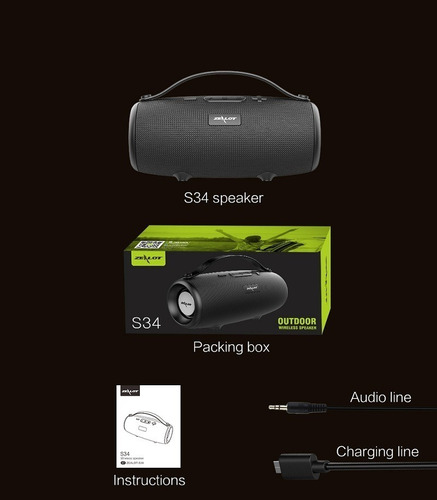 Parlante Bluetooth Subwoofer