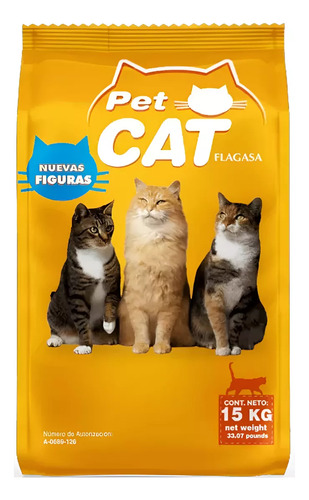 Petcat De 15kg Alimento Para Gato