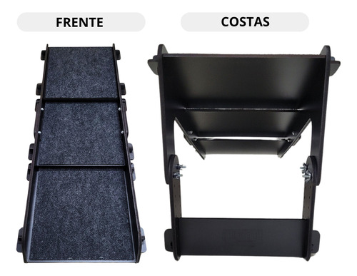 Rampa Pet Inclinação Suave Para Sofá 7 Níveis Regulável 48cm
