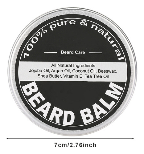 Beard Care Balm Beard Styles Balm Acondicionador Para Barba