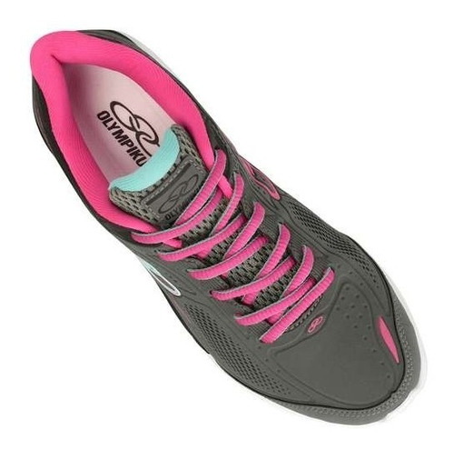 Tênis Olympikus Spirit 2 Feminino - Chumbo E Pink