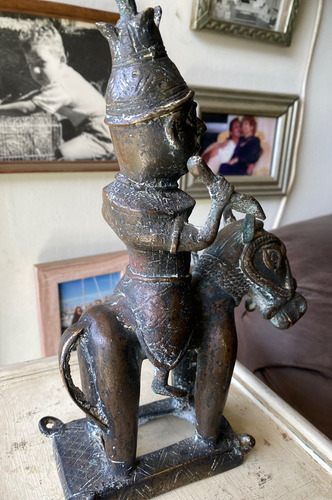 Figura Bronce Antigua Coleccion (Usado)