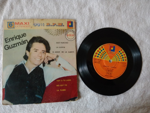 Enrique Guzmán Maxi Extended 6 Exitos Lp 7 