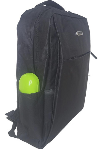 Mochila Usb Notebook 15 Impermeável Preto A01l