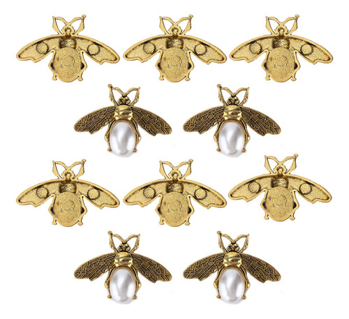 Broches Decorativos Multiusos Con Forma De Abeja Melífera, 1