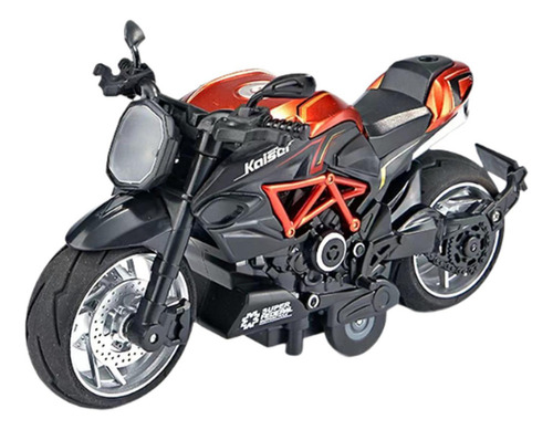 Modelo De Motocicleta, Juguete De Motocicleta Con Retroceso,