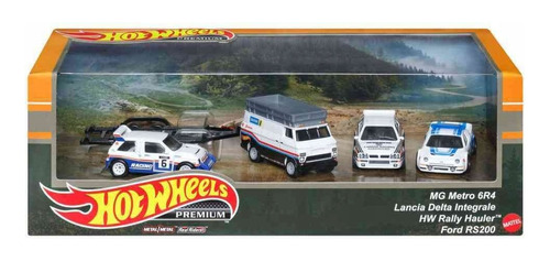 Hot Wheels Premium Ford Rs200 Lancia Delta Integrale Mg Metr