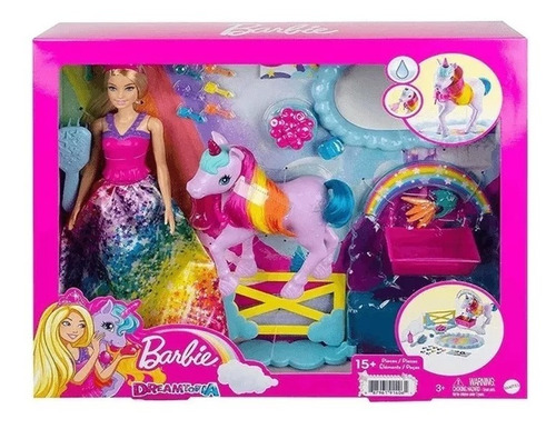 Muñeca Barbie Dreamtopia Unicornio Arcoiris