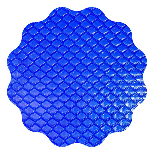 Capa Térmica Piscina 8,5x3,5 500 Micras - Proteção Uv Cor Azul
