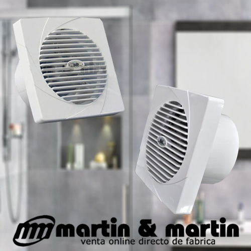 Imagen 4 de 7 de Extractor Baño Rulemanes Martin & Martin Motor Potenciado