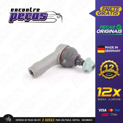 Terminal Direcao Esquerdo Porsche Cayenne 4.5 V8 2003-2006