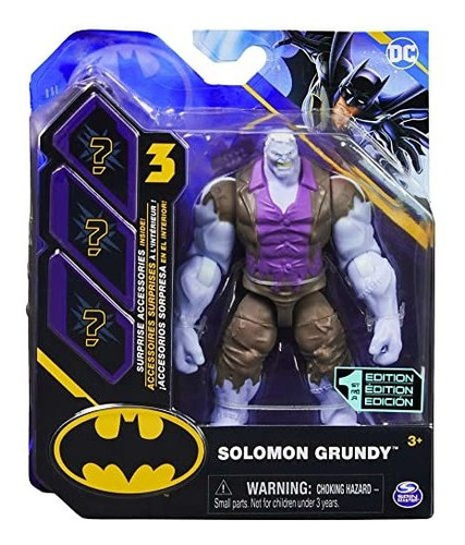 Dc Batman 2022 Solomon Grundy Figura De Acción De 4 Bcyxy
