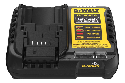  Cargador De Batería Ion De Litio 12v/20v Dewalt Dcb1104-b2