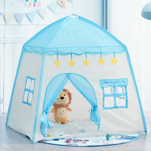 Imagen 1 de 5 de Tienda Casita Princesa Castillo Flores Juguete Niño Plegable