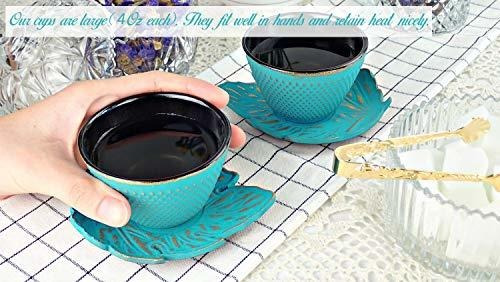 Conjunto De Té Japonés Kiyoshi De Lujo 7pc. Tetera De